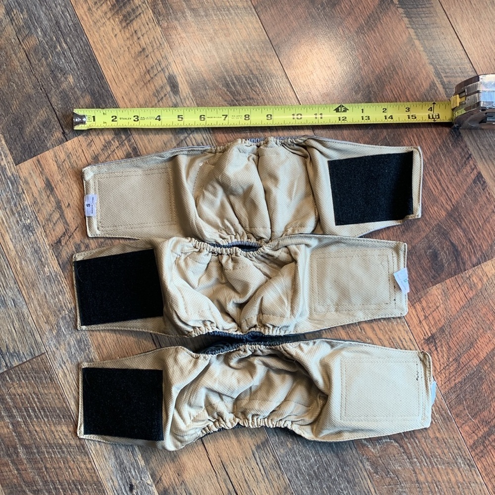 2 new small boy belly bands gray and black only in box 2 - Picture 3 of 3